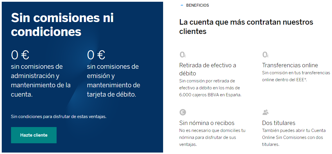 Cuentas Online: Las Mejores Cuentas Online Sin Comisiones - Ahorrainvierte