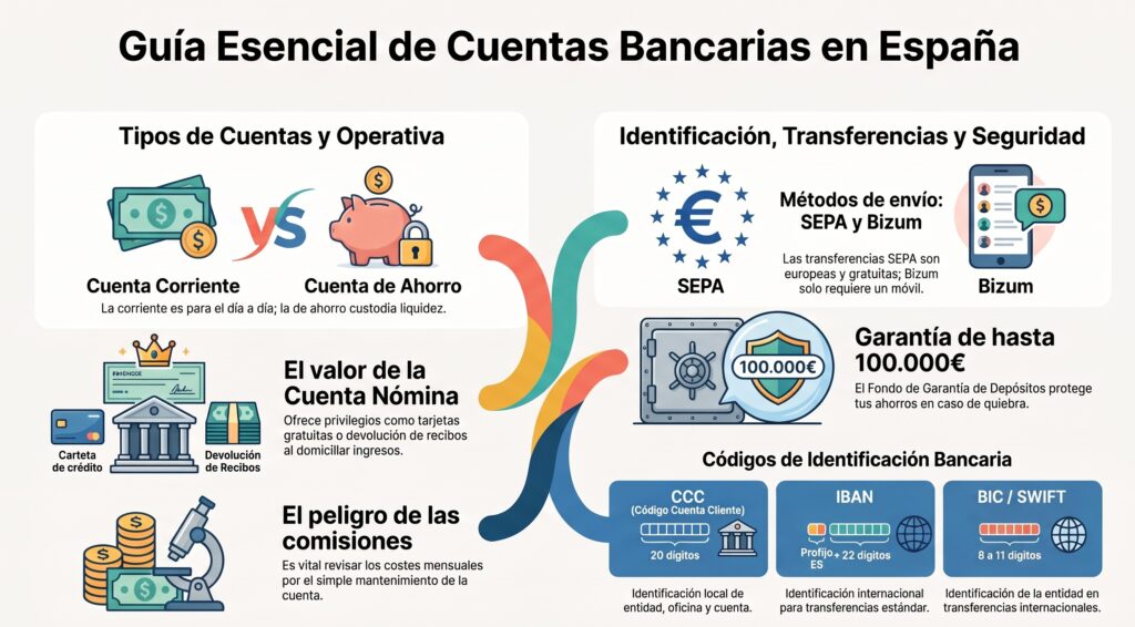 cuentas online, Mejores cuentas online sin comisiones en 2026: rentables y sin condiciones