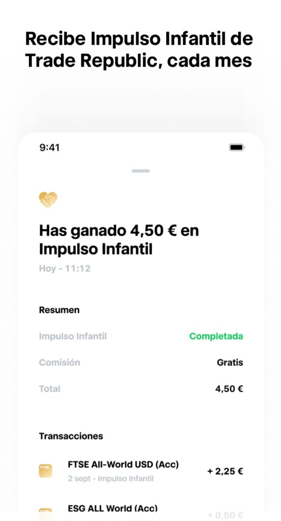 , La nueva Cuenta Infantil de Trade Republic