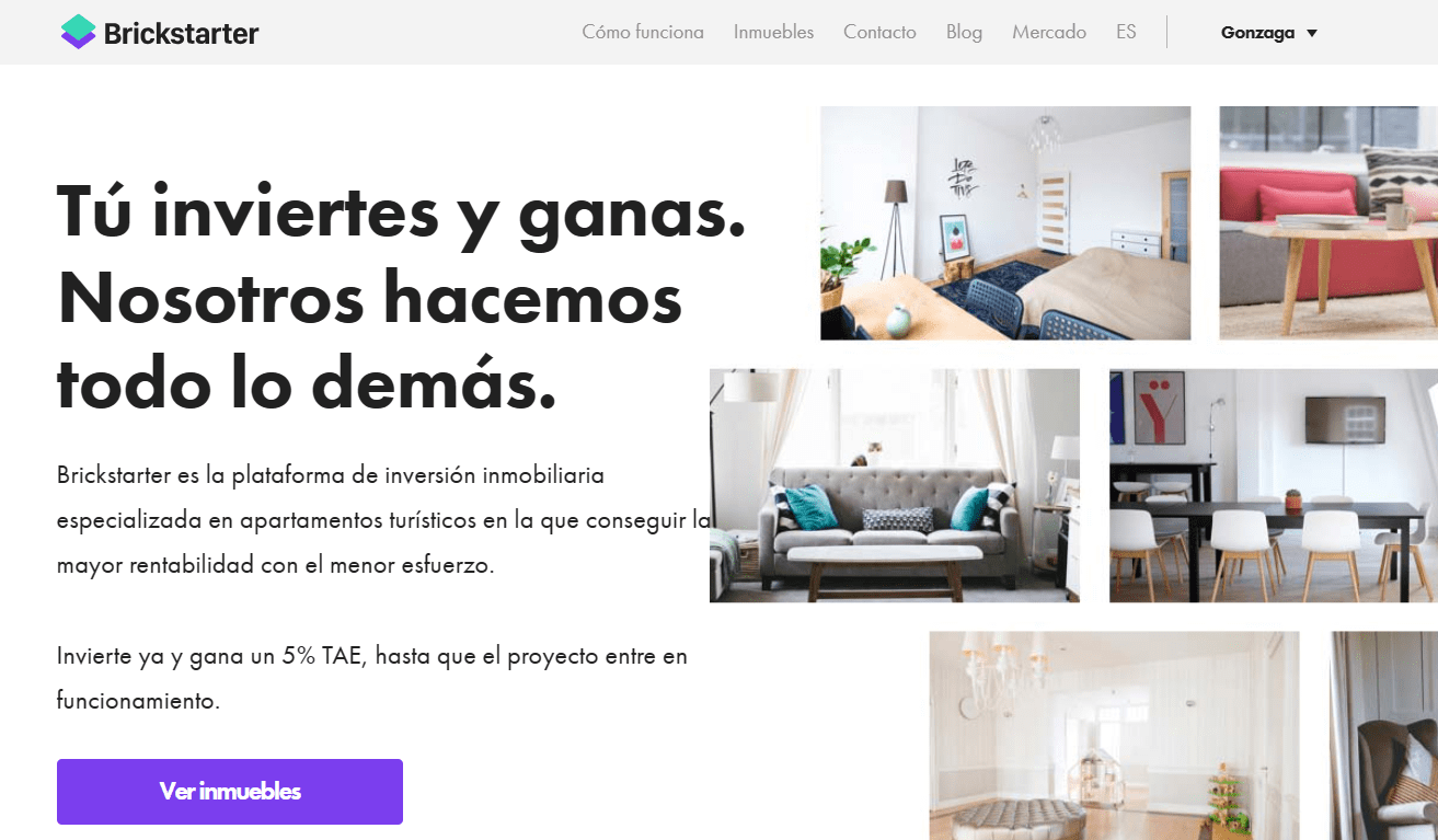 Brickstarter, Brickstarter: Invierte y Gana con Apartamentos Turísticos