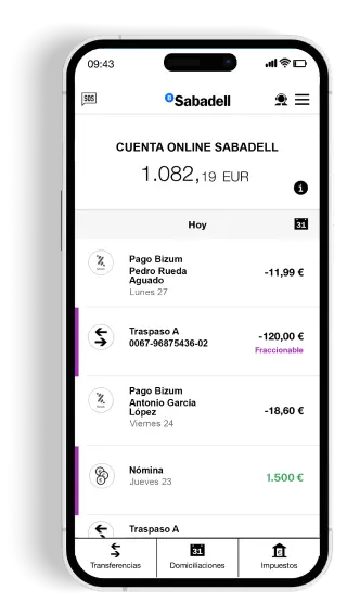 , An&aacute;lisis de la Cuenta Online Sabadell: Sin comisiones y hasta 700 &euro; el primer a&ntilde;o