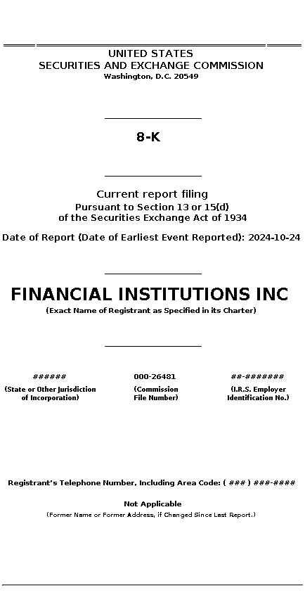 , Financial Institutions Inc (FISI): Banca comunitaria en Nueva York