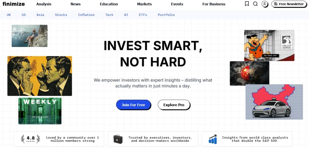 Finimize Max Finimize: Invierte de Forma Inteligente, No Intensa - ahorrainvierte