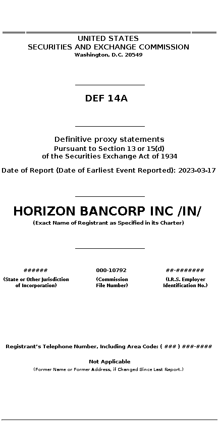 , Horizon Bancorp Inc (IN) (HBNC): Servicios financieros confiables y personalizados