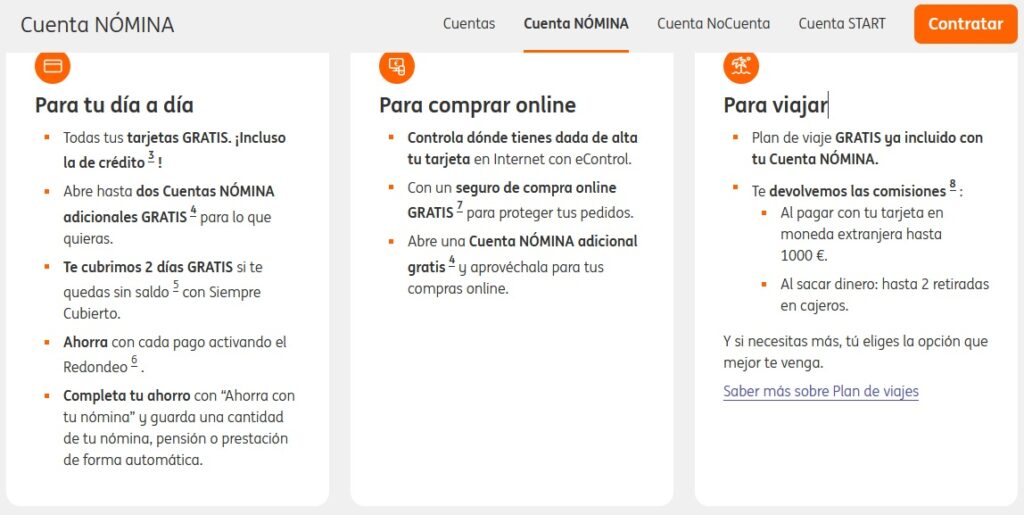 cuentas online, Mejores cuentas online sin comisiones en 2026: rentables y sin condiciones