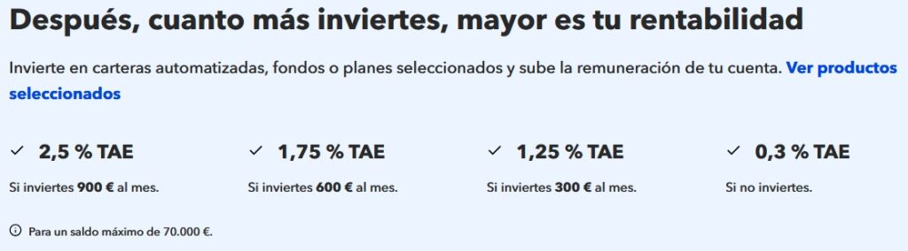 cuentas online, Mejores cuentas online sin comisiones en 2026: rentables y sin condiciones