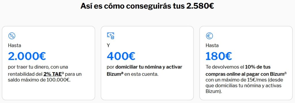 cuentas online, Mejores cuentas online sin comisiones en 2026: rentables y sin condiciones