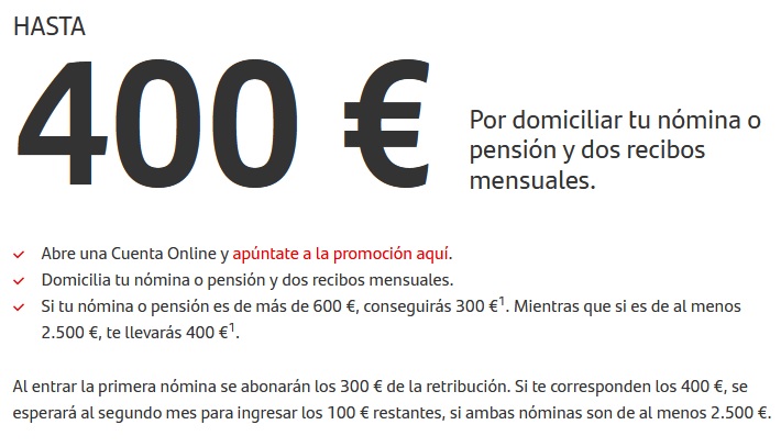 , Bancos que regalan dinero por abrir una cuenta online